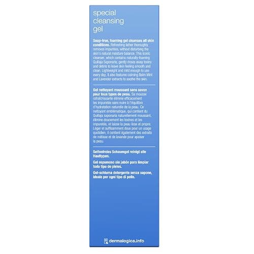 Dermalogica Special Cleansing Gel Gentle-Foaming Face Wash for Women and Men - Leaves Skin Feeling Smooth And Clean thumbnail 4
