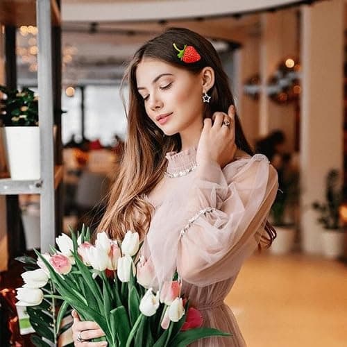 10 Pcs Strawberry Hair Clips Women Bangs Alligator Clips Christmas Birthday Decoration Accessories Fruit Daily Hairpins Red Green Bobby Pins thumbnail 2
