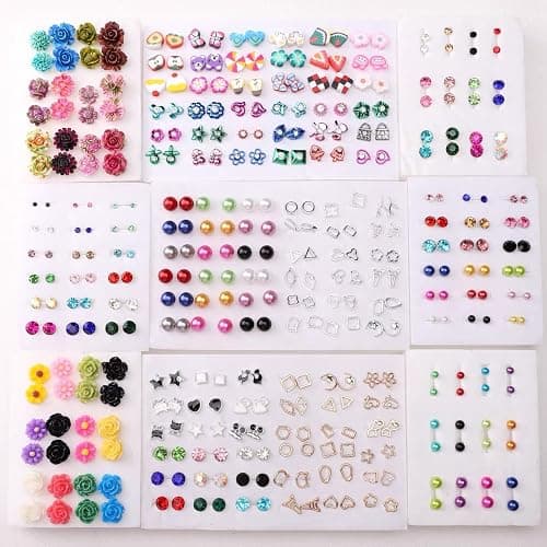 Formulen 5mm Plastic Earrings for Sports - Clear Post Studs, Flat Silicone Rubber Earrings for DIY thumbnail 7