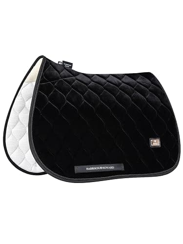 Harrison Howard General Purpose Saddle Pad for Horse Riding Training English Saddle Pad Soft Cushioning for Horse Back - Image 1