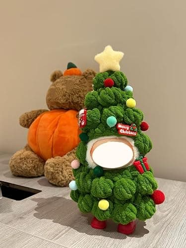 MOFABIA 2026 New 17cm Doll Christmas Clothes, Handcrafted 2 Pcs Set Christmas Tree Figures Outfits - Star Gifts Shoes, Funny Cute for Stand sit 17cm Dolls (No Doll) (Chistmas Tree Green) thumbnail 8