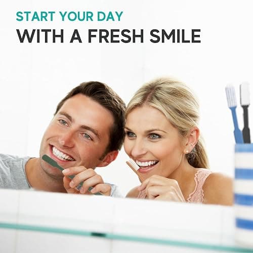 Avistar 160 Prepasted Disposable Toothbrushes Individually Wrapped - Single Use Pre Pasted Disposable Toothbrushes with Toothpaste Built in - Waterless Toothbrush for Travel, Guests, Hotel, & Camping thumbnail 7