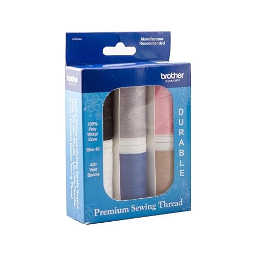 Brother XM2701 27-Stitch Sewing Machine and Hard Plastic Storage and Carry Case, Premium Sewing Thread 6-Pack Included thumbnail 7