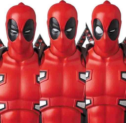 MEDICOM Toy MAFEX Deadpool GURIHIRU Art Ver Includes Original Sturdy Protective case. Japan Import. thumbnail 6
