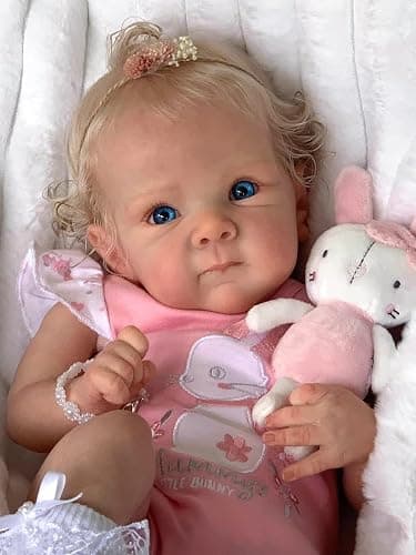Zero Pam Reborn Baby Dolls Silicone Full Body, Realistic Baby Doll, 18 Inch Anatomically Correct, Real Baby Doll That Look Real Life Reborn Dolls with Accessories thumbnail 2