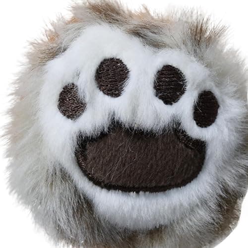 keaiart-ly Snow Leopard Stuffed Animals Plush Toy, 18 Inches Realistic White Leopard Plushies thumbnail 8