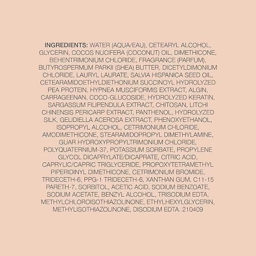 Kristin Ess Hydrating Deep Conditioner Protein Hair Mask - Shea Butter + Coconut Oil Hair Treatment for Dry Damaged Hair - Deep Conditioning, Strengthening, Softening, Anti-Frizz - Pear + Amber Scent thumbnail 9
