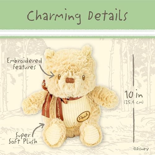 KIDS PREFERRED Disney Baby Classic Winnie The Pooh and Friends 4 Piece Plush Collector Set Stuffed Animals thumbnail 4