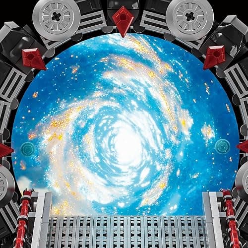 Beamryx Tunnel Mirror Building Blocks Toy, Tunnel Ring Model with Battle Vehicle, Gifts for Sci-Fi Movie Lovers, Boys and Girls 6+ (855Pcs) Compatible with Lego thumbnail 9
