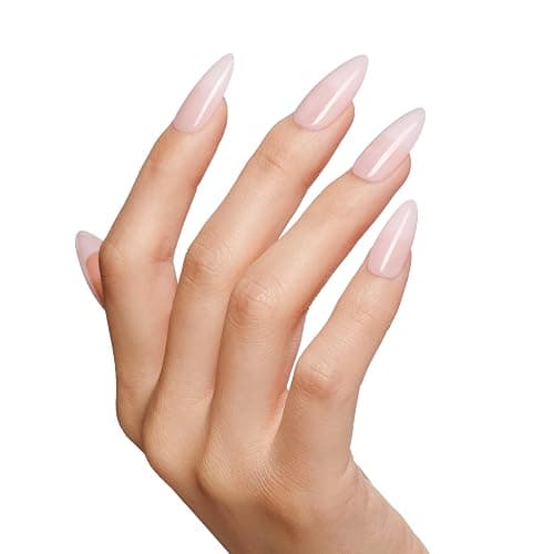 Bluesky Jelly Gel Nail Polish 10ml, Sakura Cream - CHU06, Sheer Pink Gel Nail Polish for 21 Day Manicure, Requires Curing Under LED UV Nail Lamp thumbnail 5
