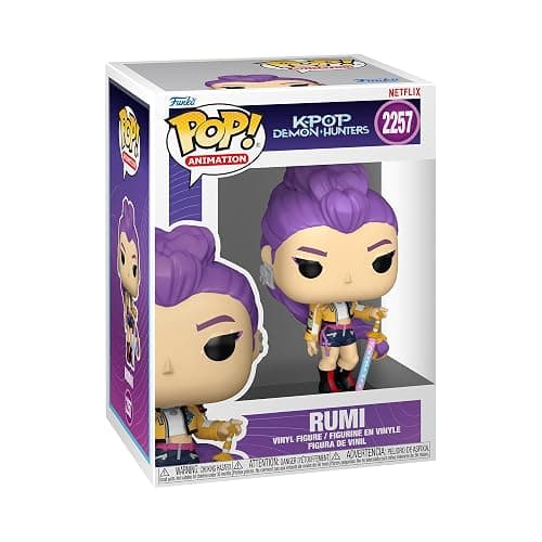 Funko Pop Animation: KPop Demon Hunters - Rumi - Collectable Vinyl Figure - Gift Idea - Official Merchandise - Toys for Kids and Adults - Movies Fans - Image 1