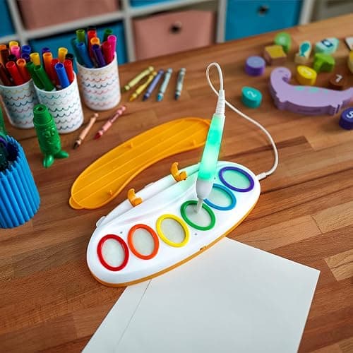 CRAYOLA Color Wonder Magic Light Brush, Pinceau Magique pour peindre sans taches, idée cadeau pour les enfants à partir de 3 ans, version internationale, 75-7131 thumbnail 5