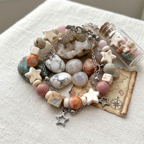 KIPSSMLSE Fairy Grunge Bracelets Grunge Jewelry for Women Aesthetic Fairycore Grunge Accessories thumbnail 4