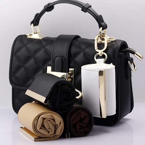 Novum Caelum Foldable Tote Bag Keychain - Large Capacity Portable Shopping Bag Keyring - Reusable Groceries Bag for Daily Use thumbnail 5