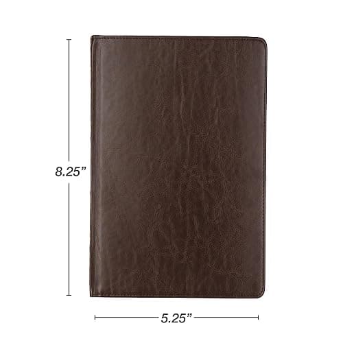 Samsill Vintage Hardcover Notebook, 200 Lined Notebook Pages, Brown, 7.5 x 10 Inch thumbnail 2