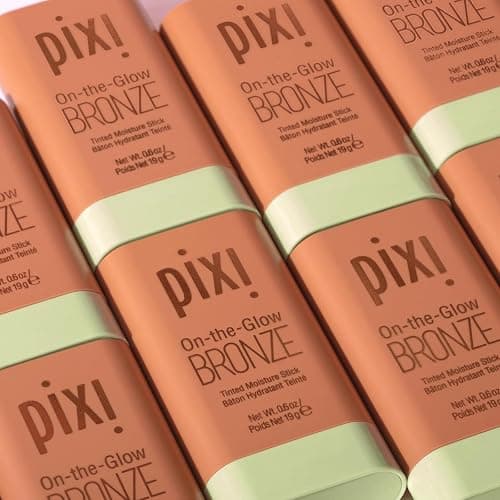 Pixi On-the-Glow Bronze - RichGlow, Hydrating Tinted Moisture Bronzer Stick with Ginseng, Aloe Vera & Fruit Extracts, For Cheeks & Lips, 19g / 0.6oz, Paraben-Free thumbnail 8
