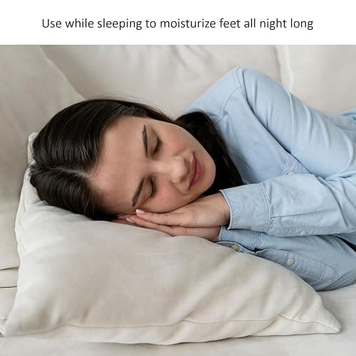 3 Pairs Aloe Socks, Aloe Infused Socks for Women, Fuzzy Moisturizing Socks, Spa Socks for Men, Lotion Socks Heel Socks for Dry Cracked Feet Women, Gel Socks Sleep Socks thumbnail 6