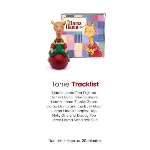 Tonies Llama Llama Audio Toy Figurine Featuring Llama Llama Red Pajama & More thumbnail 5