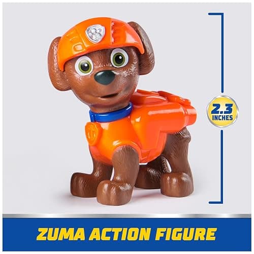 Paw Patrol, Zuma’s Hovercraft, Toy Vehicle with Collectible Action Figure, Sustainably Minded Kids Toys for Boys & Girls Ages 3 and Up thumbnail 2