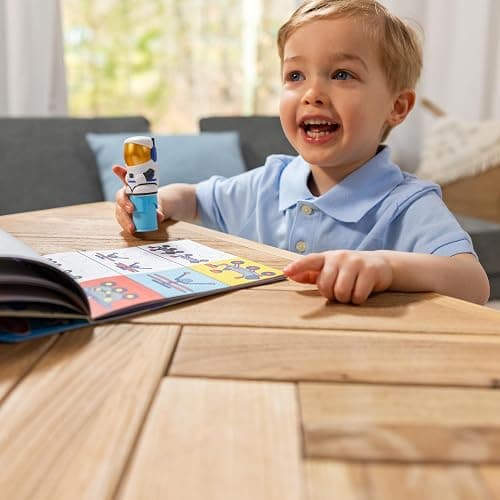 Melissa & Doug Sticker Wow!™ 24-Page Activity Pad and Sticker Stamper, 300 Stickers, Arts and Crafts Fidget Toy Collectible Character – Astronaut - for Kids Ages 3+ - FSC Certified thumbnail 5
