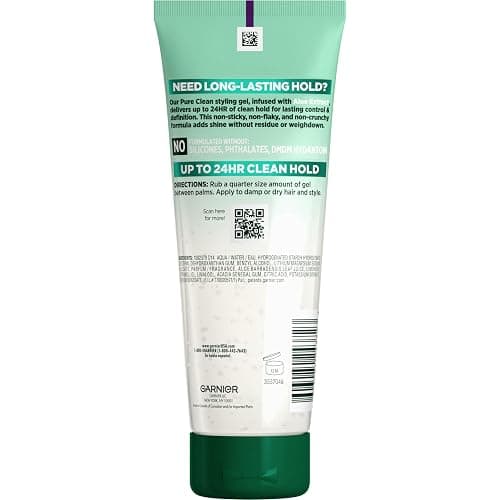 Garnier Fructis Style Pure Clean Styling Gel 6.8 Fl Oz, 1 Count, (Packaging May Vary) thumbnail 2