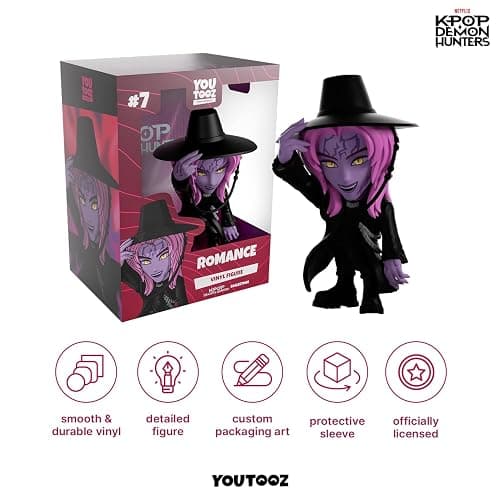 Youtooz Kpop Demon Hunters Romance 4.8" Vinyl Figure, Collectible Romance Figure from Kpop Demon Hunters Vinyl Collection thumbnail 4