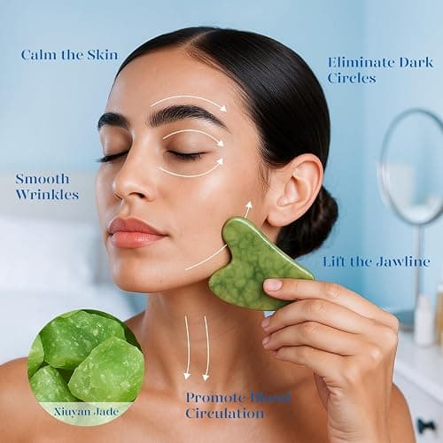BAIMEI IcyMe Stainless Steel Ice Roller for Face & Gua Sha Facial Tools, Soothes Puffiness, Self - Care Gift for Women thumbnail 5