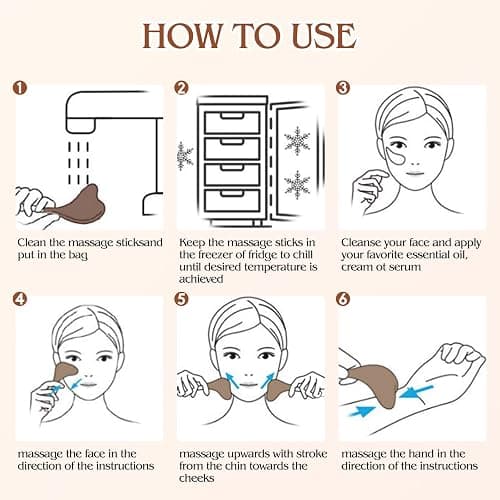 Ice Globes -Facial Skin Care Tools for Women, Cryo Sticks -Unbreakable Stainless Steel and Special Design, Esthetician Supplies Cooling Spa Globes,Mothers Day Gifts for Mom thumbnail 5