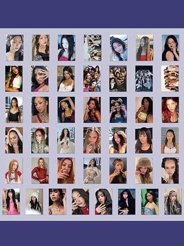 55Pcs Katseye Photocards Katseye Merch Lomo Cards Set Novel Idol Album Photo Cards Set Gift for Fans thumbnail 4