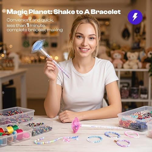 Caydo 2 Pack Bead Funnel for Clay Beads Bracelet Making, Bead Spinner Maker Kit with Graduated Scale for Polymer Clay Beads with Transparent Tube, Clip, Beading Needle thumbnail 6