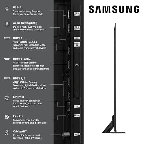 Samsung 50-Inch Class Neo QLED 4K QN90F Series, Vision AI, Mini LED Smart TV (2025 Model, 50QN90F) Neo Quantum HDR+, Object Tracking Sound Lite w/Dolby Atmos, Glare Free, Gaming Hub, Alexa Built-in thumbnail 3