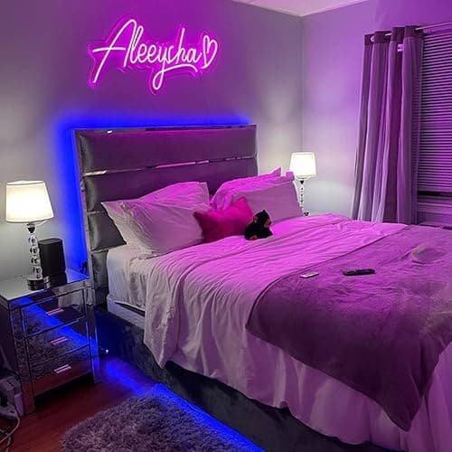Custom Neon Sign, Customizable Neon Sign for Wall Decor, Personalized Neon Sign for Wedding Birthday Party Gifts Game Room Bar Shop Name Company Logo or Business Name Neon Signs thumbnail 5