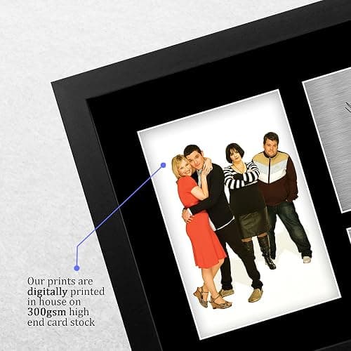 HWC Trading FR A4 Mathew Horne & Joanna Page Gavin & Stacey Gifts Printed Signed Autograph Picture for TV Show Fans - A4 Framed - (Framed) Mathew Horne & Joanna Page thumbnail 5
