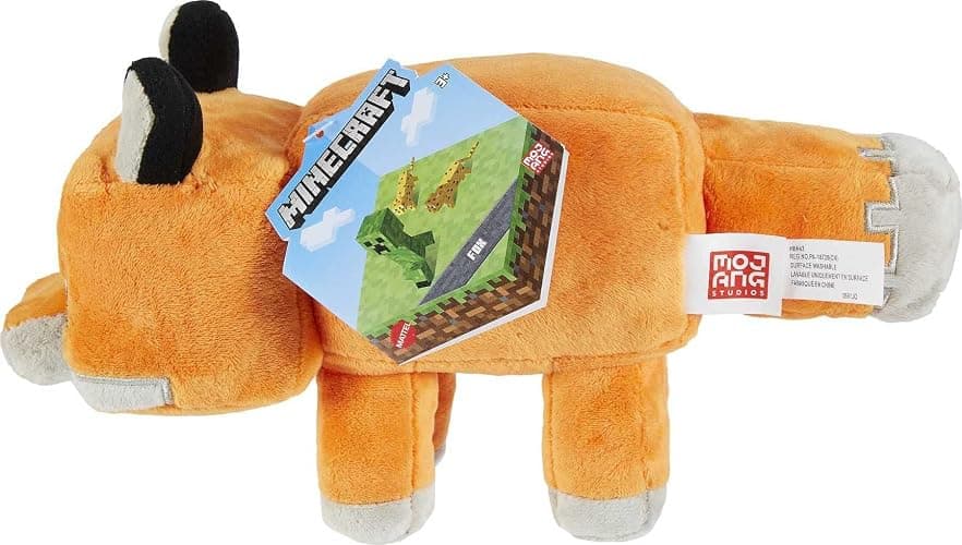 Mattel Minecraft Plush 8-in Character Dolls, Soft, Collectible Gift for Fans Age 3 and Older thumbnail 7