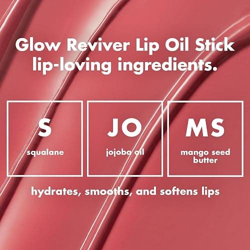 e.l.f. Glow Reviver Lip Oil Stick, Jam Packed | Tinted, Non-Sticky & Hydrating For A Soft-Shine Finish, Vegan & Cruelty-Free thumbnail 5