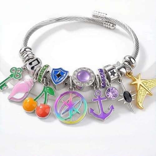 GZLXS KPop Merch Bracelet for Women, Charm Bracelets with Beads and Adjustable Inspired Friendship Bracelets Gifts for Women, Fans thumbnail 7