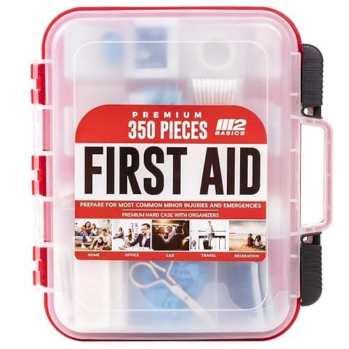 M2 BASICS 350 Piece First Aid Kit