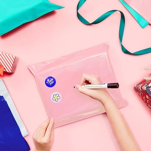 Fuxury Poly Mailers 12x15.5Inch 50 Pcs, Heavy Duty Shipping Bags for Clothing, Strong Adhesive Shipping Envelopes for Small Business, Self Seal Mailers Poly Bags Mailing Envelopes,Light Pink thumbnail 2