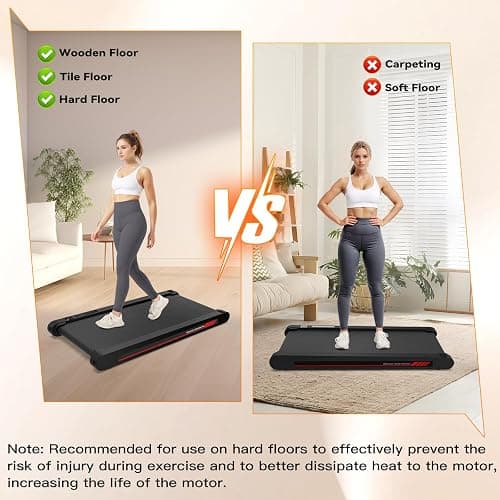 Sperax 4 in 1 Walking Vibration Pad Treadmill, Walking Treadmill Pad for Home with Remote Control and APP thumbnail 7