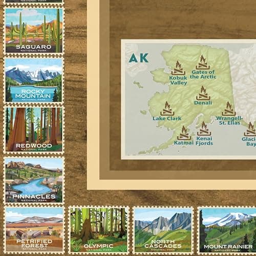 National Parks Travel Quest Poster thumbnail 7
