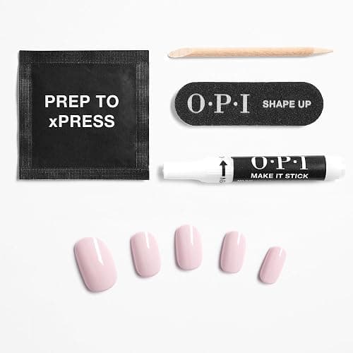 OPI xPRESS/ON Press on Nails | Short Round Classic, Long Almond & Coffin Shape Press-On Professional Nail Art Kit thumbnail 6