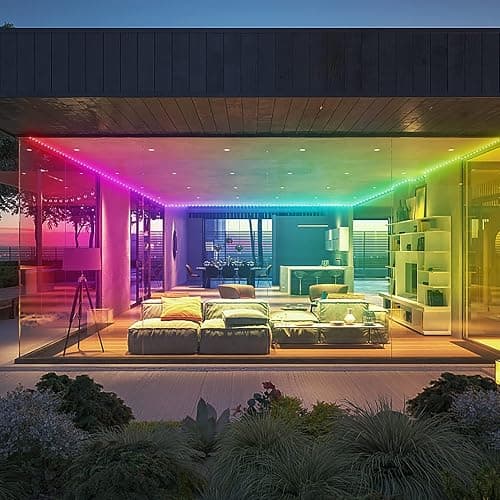 DAYBETTER Led Strip Lights 200 ft (4 Rolls of 50 ft) Ultra Long Smart Light Strips with App Voice Control Remote, RGB Music Sync Color Changing Lights for Bedroom, Kitchen, Party,Home Decoration thumbnail 8