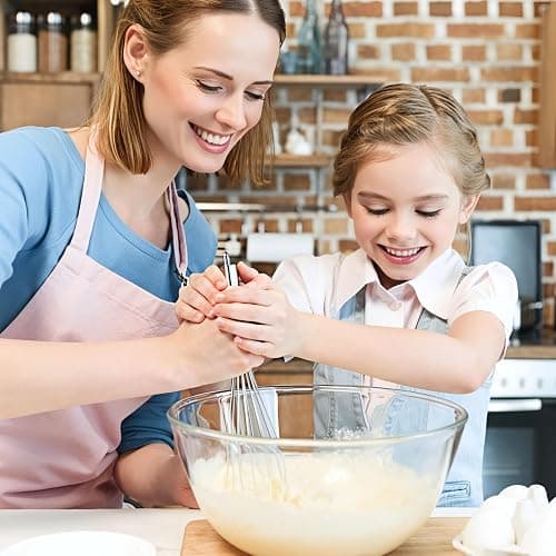 NileHome Stainless Steel Whisk Set 8" 10" 12" Kitchen Whisk Balloon Whisk Kitchen Wisk Wire Whisks for Cooking, Whisking, Blending, Beating, Stirring-3 Pack… thumbnail 8