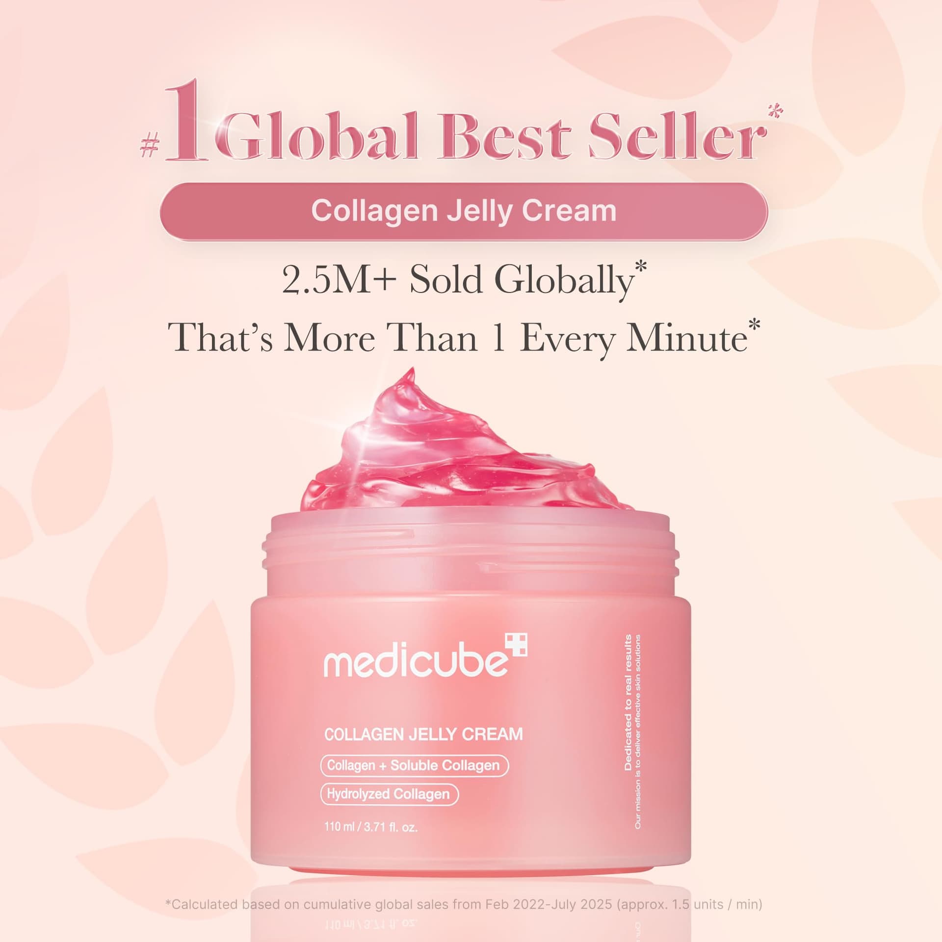 medicube Collagen Jelly Cream- Niacinamide & Freeze-Dried Hydrolyzed Collagen-Boosts skin barrier hydration & gives 24h Glow & Firmer looking skin | No artificial color, Korean skincare (3.71 fl.oz.) thumbnail 2