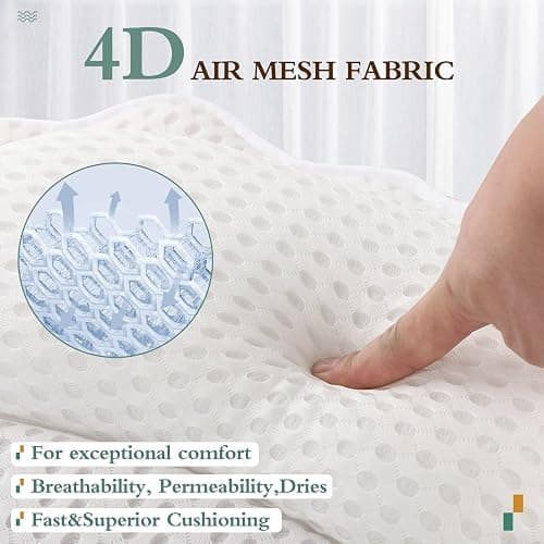 Ruvince - Oreiller de Bain Ergonomique de Luxe avec Soutien de la tête, du Cou, des épaules et du Dos - 4D - pour Baignoire - avec 6 ventouses puissantes, s'adapte à Toutes Les baignoires, spas thumbnail 4