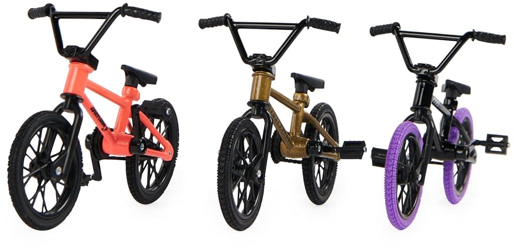 TECH DECK BMX Finger Bike 3-Pack, Customizable Mini Bikes | Sunday, Wethepeople & Cult Graphics, Working Wheels, Articulated Handlebars, BikeToy Gifts for Kids & Collectors Ages 6+ thumbnail 9