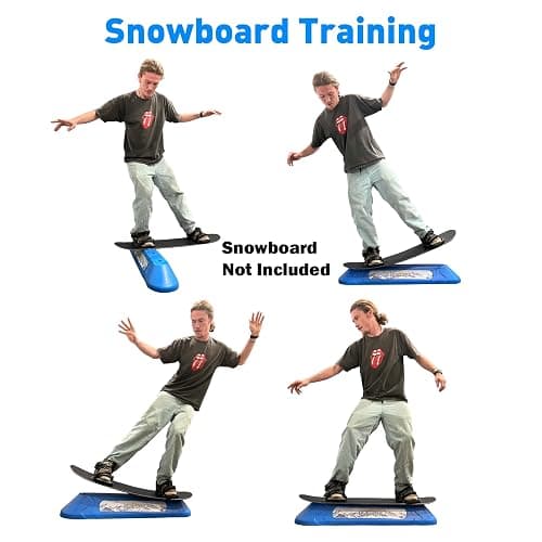 Flowboard Snowboard Trick Training System Develops Skills for Rails and Jibs Durable and Strong Parts to Complete Kit Available thumbnail 6