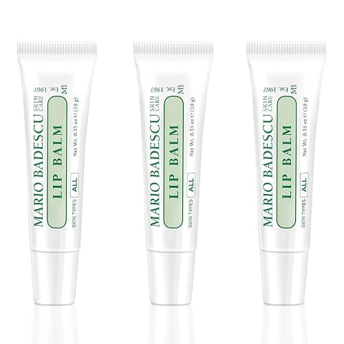 Mario Badescu Moisturizing Lip Balm for Dry Cracked Lips, Infused with Coconut Oil and Shea Butter, Ultra-Nourishing Lip Care Moisturizer for Soft, Smooth and Supple Lips - Image 1