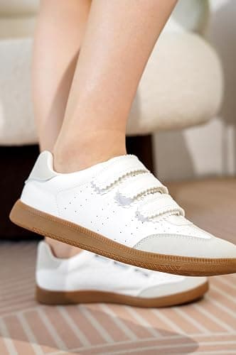 Project Cloud Sneakers for Women – Stylish & Comfortable Women's Fashion Sneakers with Memory Foam and Leather Insole – Non Slip & Lightweight Womens Shoes – Fashion Shoes for Women (Ysabelle) thumbnail 2