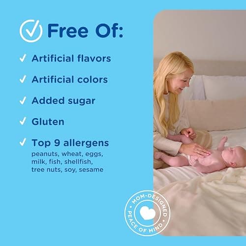 Mommy's Bliss 4-Piece Newborn and Baby Essentials Kit - With Gripe Water, Gas Relief Drops, Vitamin D 400IU, and Saline Drops/Spray - The Perfect Baby Gift. thumbnail 6